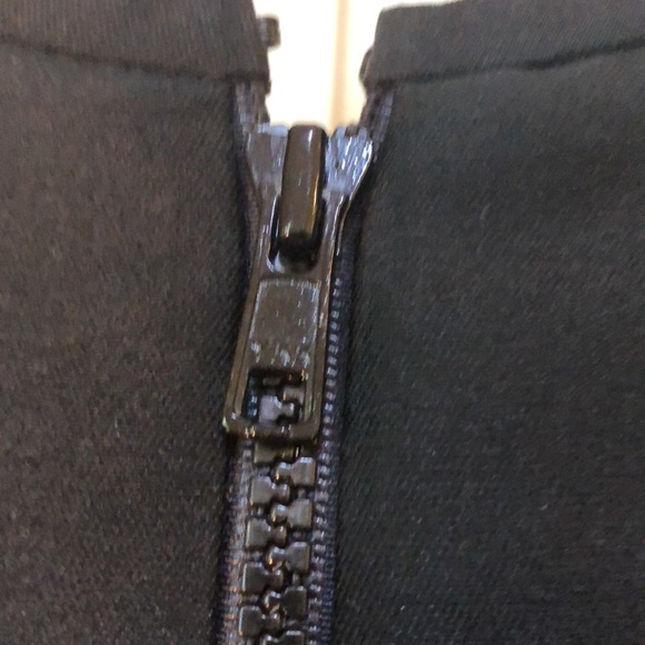 Pink Tartan Black Silk Sheath Dress - Picture 6 of 6